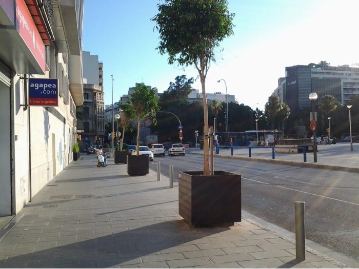 Nuevos modelos de jardineras ecológicas de plástico reciclad